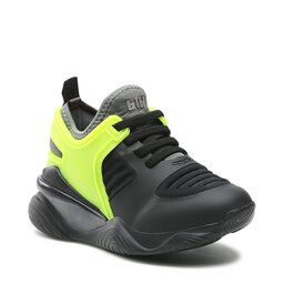 Bibi Сникърси Bibi Light Flow 1160023 Graphite/Black/Yellow Fluor