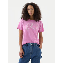 Gap Gap Marškinėliai 871344-03 Rožinė Regular Fit
