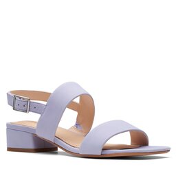 

Босоніжки Clarks Seren25 Strap 26171048 Lilac Nubuck, Фіолетовий