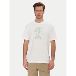 New Balance New Balance Majica MT51978 Bela Relaxed Fit