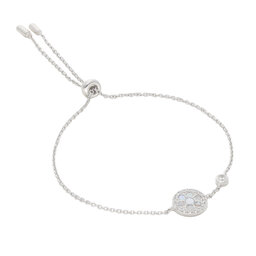 Fossil Bracciale Fossil Glitz Extension JFS00519040 Argento