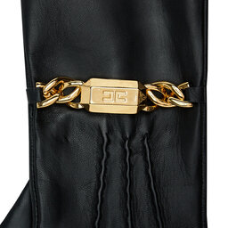 

Жіночі рукавички Elisabetta Franchi GU-01R-37E2-V290 Nero 110, Чорний