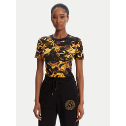 Versace Jeans Couture Versace Jeans Couture Camiseta 79HAH608 JS504 Negro Slim Fit