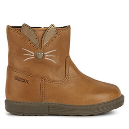 Geox Kozačky Geox B Hynde Girl B362FB 0CLNF C6627 M Hnědá