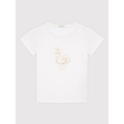 United Colors Of Benetton United Colors Of Benetton Футболка 3I1XA1007 Білий Regular Fit