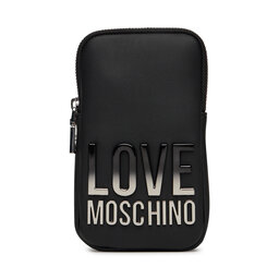 LOVE MOSCHINO Taška na telefon LOVE MOSCHINO JC5729PP0MKD000B Černá