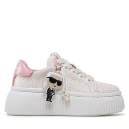 

Снікерcи KARL LAGERFELD KL42376N White Lthr w/Pink, Білий