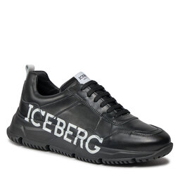 Iceberg Sportcipők Iceberg Gregor IU1631 Comb. Black Print