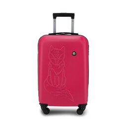 Semi Line Valigia rigida piccola Semi Line T5625-2 Rosa