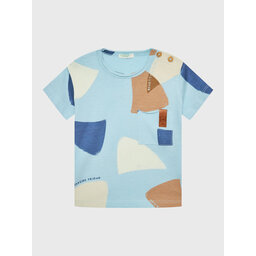 United Colors Of Benetton United Colors Of Benetton Футболка 3HVDA102C Блакитний Regular Fit