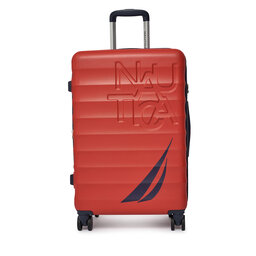 Nautica Среден куфар Nautica NTC-KS-004-07-M Червен