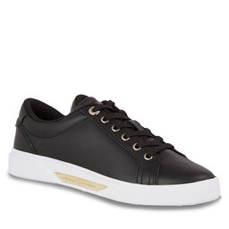 

Снікерcи Tommy Hilfiger Golden Hw Court Sneaker FW0FW07560 Black/Gold 0GJ, Чорний
