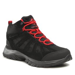 Columbia Trekking-skor Columbia Redmond III Mid Waterproof BM0168 Black/Mountain Red