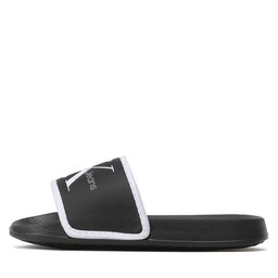 

Шльопанці Calvin Klein Jeans Logo V3B0-80630-1172 M Black/White X001, Чорний