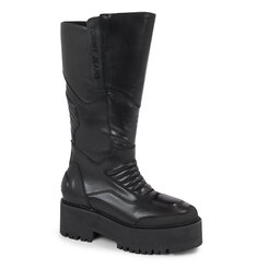 Tommy Jeans Cizme Tommy Jeans Tjw Long Shaft Biker Boot EN0EN02376 Black BDS