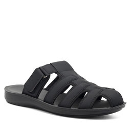 Lanetti Pantoletten Lanetti MSS20505-03 Schwarz