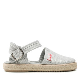 Cienta Espadryle Cienta 40013 Srebrny