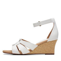 

Босоніжки Clarks Kyarra Joy 26171244 White Leather, Білий