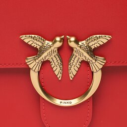 

Сумка Pinko Love One Top Handle Classic Light PE 23 PLTT 100066 A0F1 Red R41Q, Червоний