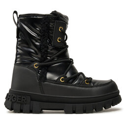 Tommy Hilfiger Hótaposó Tommy Hilfiger Fur Boot T3A5-33610-1695 S Fekete