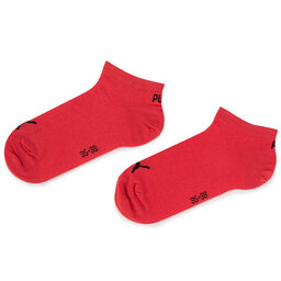 

Набір 3 пар низьких шкарпеток unisex Puma 261080001 Black/Red 232, Сірий