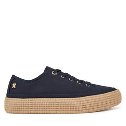 Tommy Hilfiger Espadrilles Tommy Hilfiger Vulc Espadrille Sneaker FW0FW08404 Sötétkék