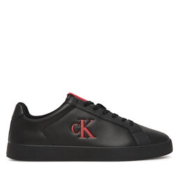 Calvin Klein Sneakers Calvin Klein 3 Cupsole Derby Pu Smo HM0HM02458 Schwarz