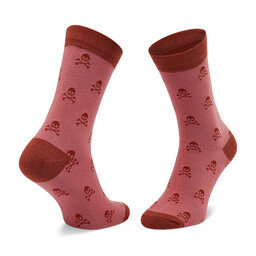 

Високі чоловічі шкарпетки Dots Socks SX-413-R Рожевий