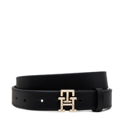 Tommy Hilfiger Ζώνη Γυναικεία Tommy Hilfiger Th Logo 2.5 AW0AW17248 Μαύρο