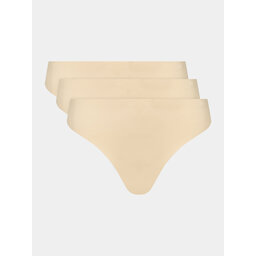 HUGO HUGO Pack de 3 braguitas clásicas 50495891 Beis
