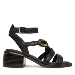 Clarks Sandały Clarks Morwyn Strap 26181243 Czarny