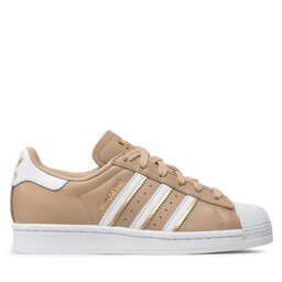 

Взуття adidas Superstar W GZ3454 Ftwwht/Stpanu/Goldmt, Коричневий