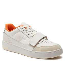 

Снікерcи Calvin Klein Jeans Basket Cupsple Velcro Softny YM0YM00609 Creamy White/Firecracker 0LD, Білий