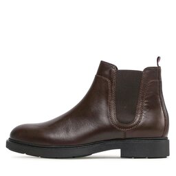 

Челсі Tommy Hilfiger Elevated Rounded Lth Chelsea FM0FM04183 Cocoa GT6, Коричневий