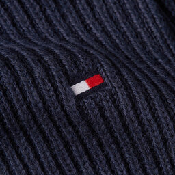 

Шарф Tommy Hilfiger Essential Flag Scarf AM0AM11480 Space Blue DW6, Cиній