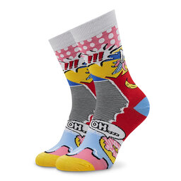 Curator Socks Skarpety wysokie unisex Curator Socks Pop Art Kolorowy