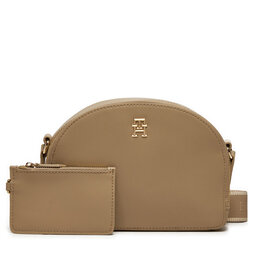 Tommy Hilfiger Borsetta Tommy Hilfiger Monotype Half Moon AW0AW16482 Beige