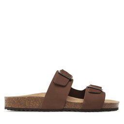 Geox Klapki Geox D Brionia D35LSL00032C6009 Brązowy