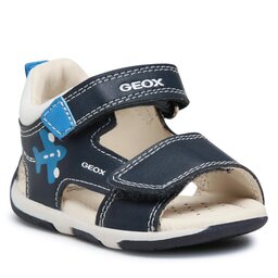 Geox Сандали Geox B Sandal Tapuz Boy B150XB000BCC0693 Navy/Lt Blue