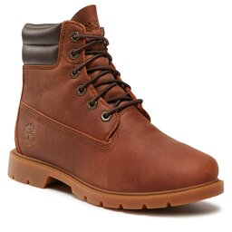 Timberland Scarponcini Timberland Linden Woods Wp 6 Inch TB0A156Z2421 Dk Brown Full Grain
