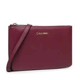 

Сумка Calvin Klein Ck Must Ew Dbl Cpt Xbody K60K608409 XCU, Бордовий