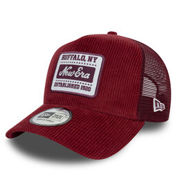 New Era Czapka z daszkiem New Era Cord Patch 60603670 Bordowy