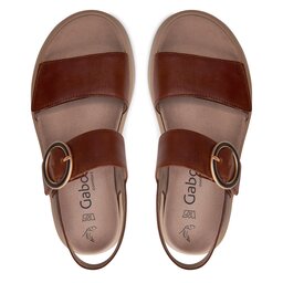 

Босоніжки Gabor 42.863.53 Camel (Goldmatt/S) 53, Коричневий