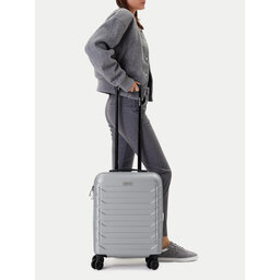 GINO ROSSI Kabinenkoffer GINO ROSSI GIN-S-003-05-SILVER Silberfarben