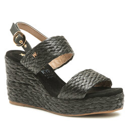 Wrangler Sandaler Wrangler Cohibara Raffia WL31553A Black 062