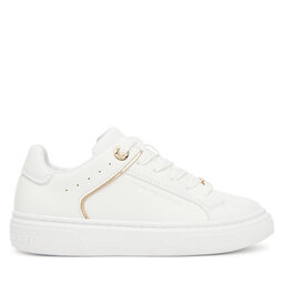 Tommy Hilfiger Sneakersy Tommy Hilfiger Low Cut Lace Up Sneaker T3A9-33982-1355 S Biały
