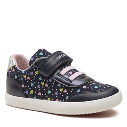 Geox Сникърси Geox B Gisli Girl B021MA0AW54C0694 S Navy/Pink