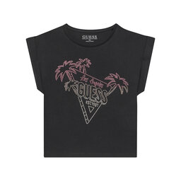 Guess Guess T-Shirt J5GI32 K8HM4 Μαύρο Regular Fit