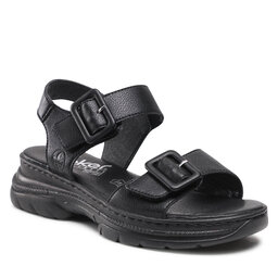 Rieker Sandalen Rieker 66680-00 Schwarz