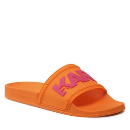 KARL LAGERFELD Šlepetės KARL LAGERFELD KL70004 VCC Orange Rubber
